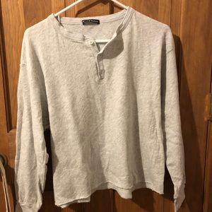 Brandy Melville Allie Fleece Top